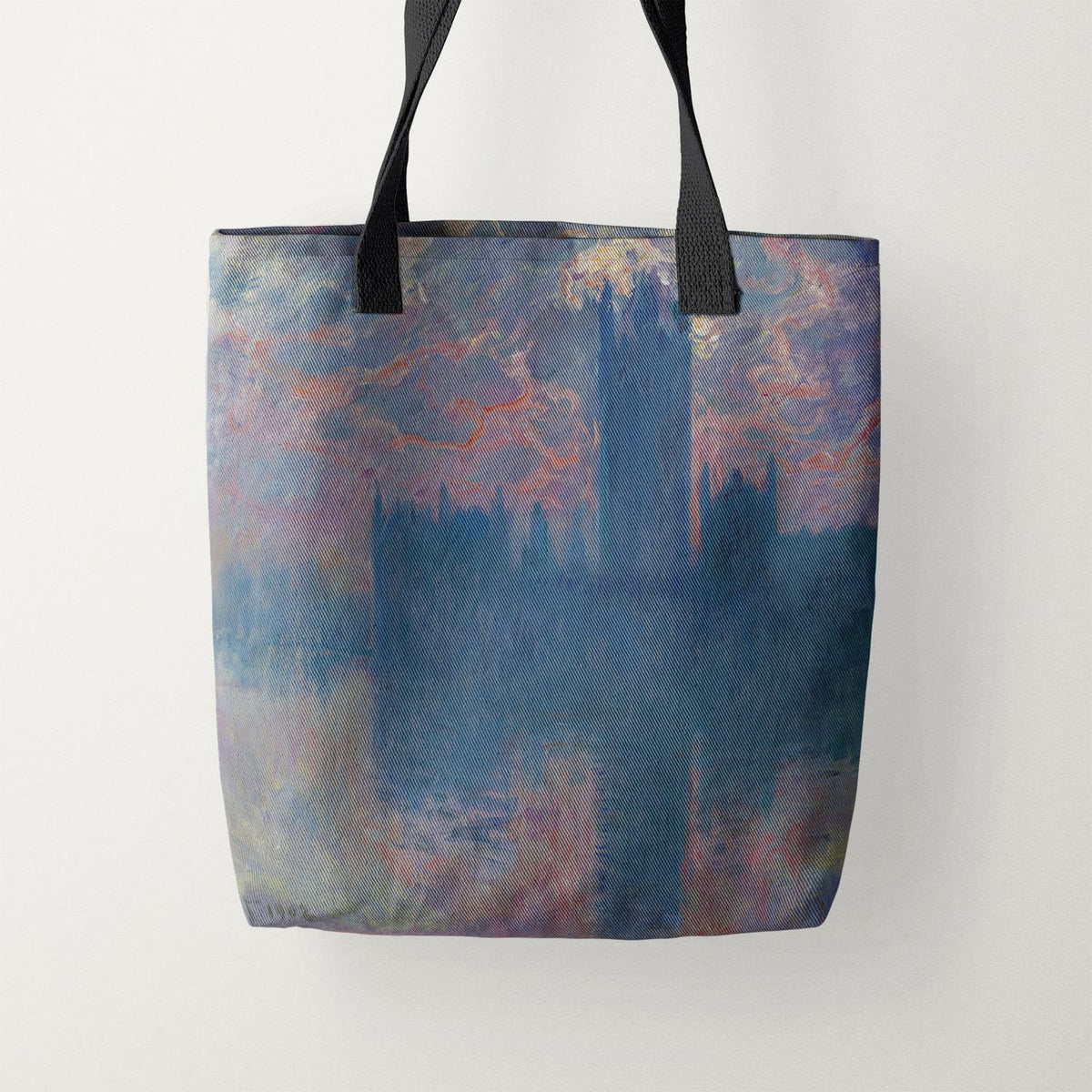 Tote Bags - The Houses of Parliament by Claude Monet | ArtPointOne