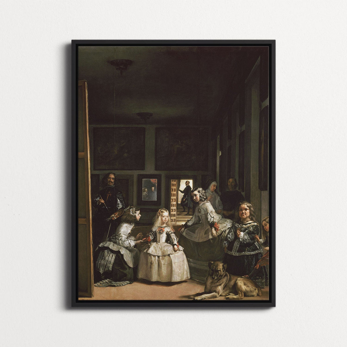 Las Meninas by Diego Velazquez - Framed Canvas | ArtPointOne