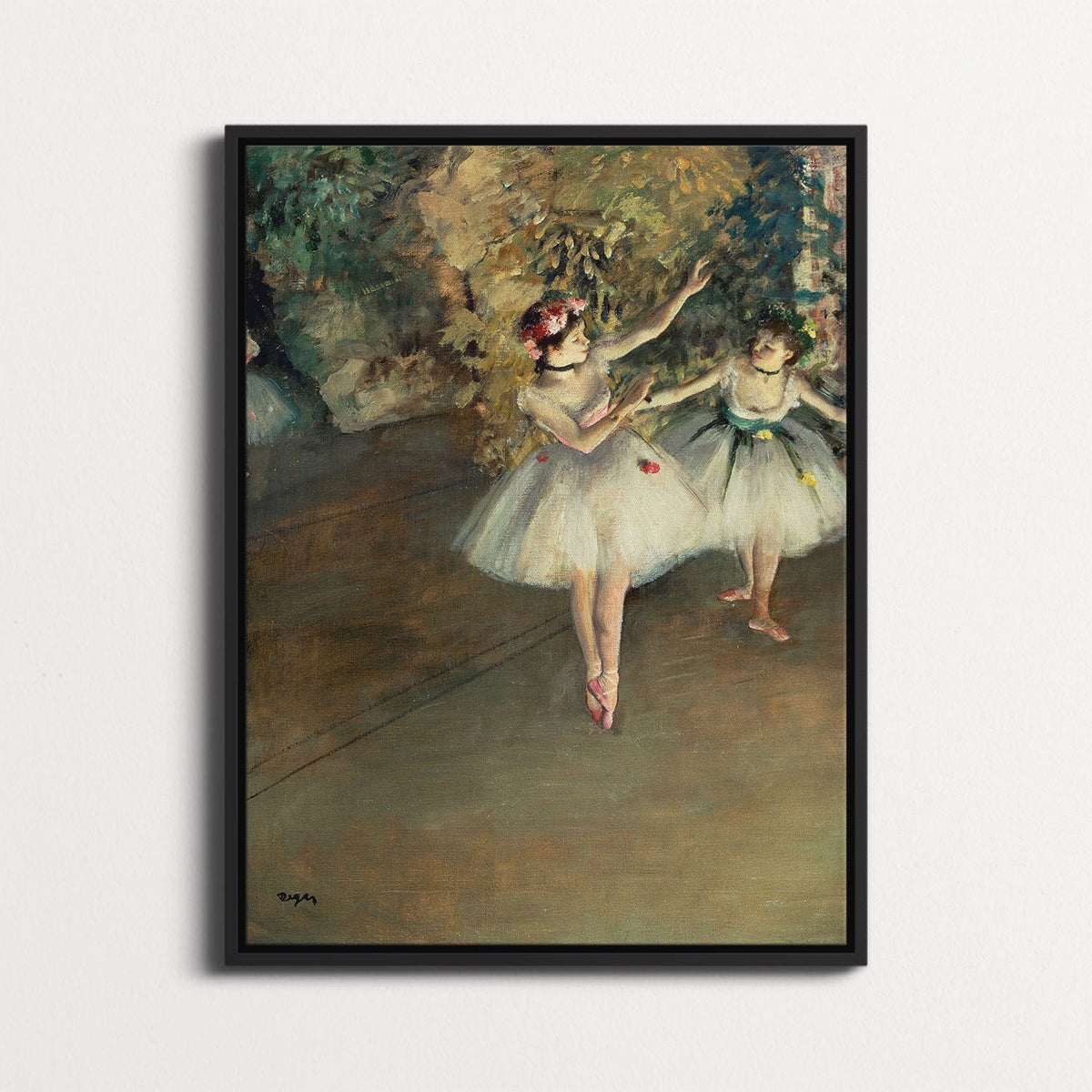 DANCER LP ×2 EP ×1 レコード 3枚セット ポスター付き Two Dancers on Stage by Edgar Degas - Framed Canvas | ArtPointOne