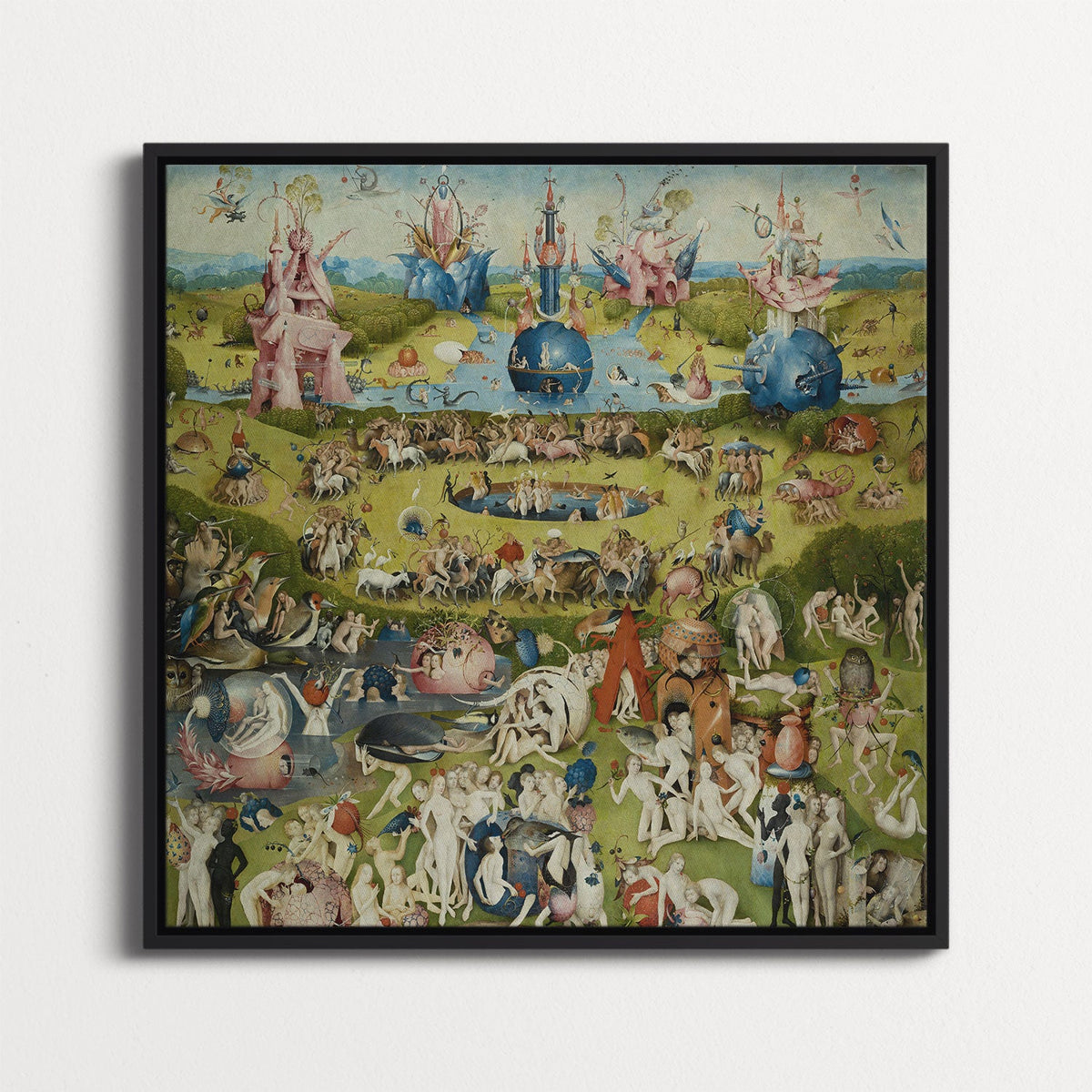 The Garden of Earthly Delights, central piece by Hieronymus