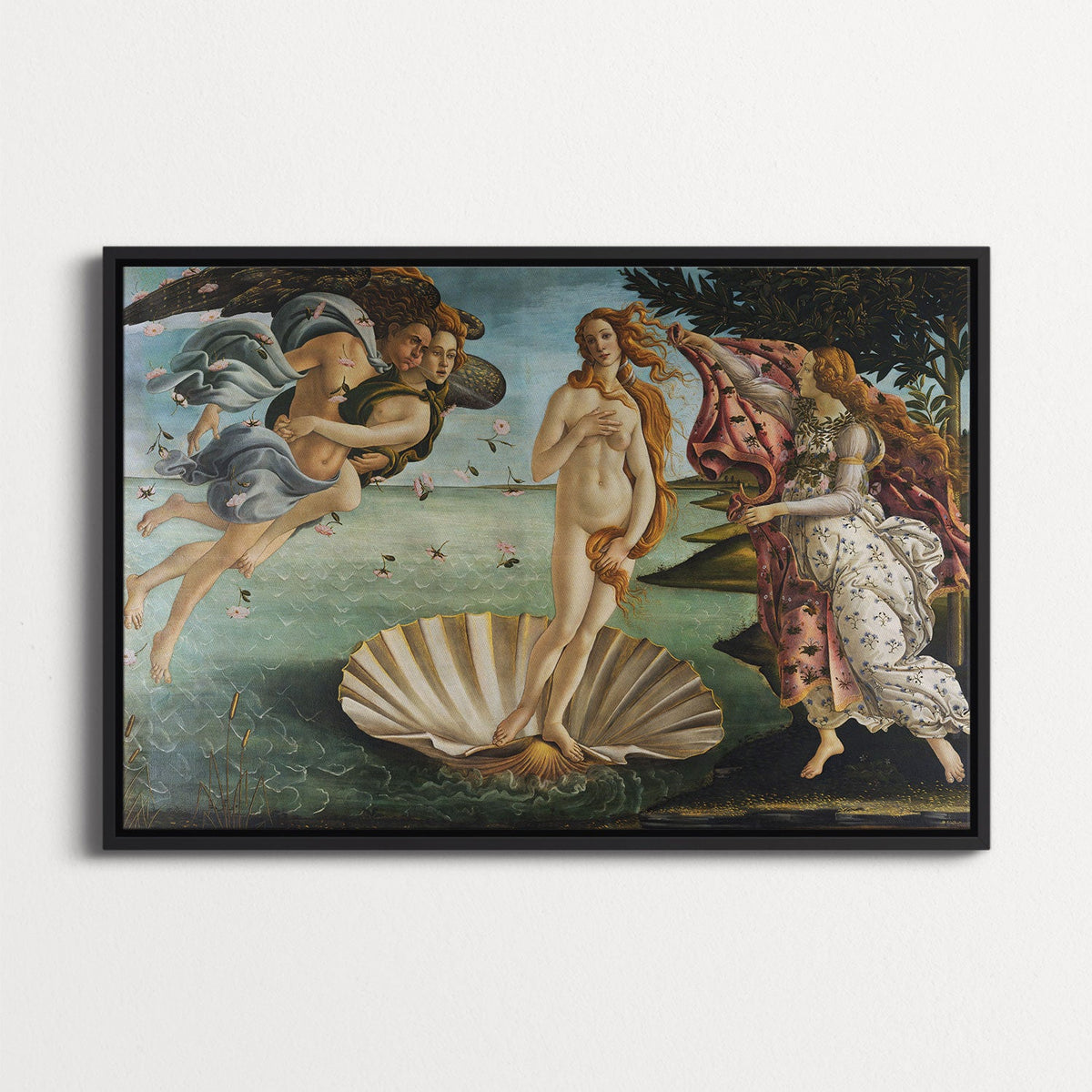 ◉ Birth of Venus ◉名画　47x63　複製画　アートワーク　額縁 sandro-botticelli-the-birth-of