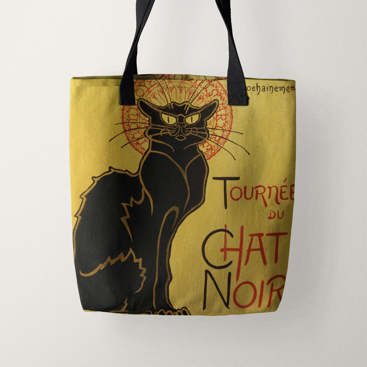 Trousse Noire REFLETS D’ART – Paris, Motif Chat – Nylon (Femme)