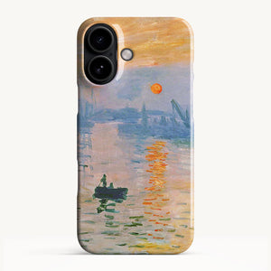 Impression Sunrise by Claude Monet - iPhone Cases