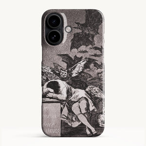 case of monsters The Sleep of Reason Produces Monsters by Francisco Goya - iPhone Cases