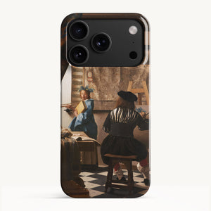 The Art of Painting by Johannes Vermeer - iPhone Cases | ArtPointOne