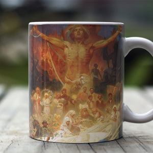 Ceramic Mugs Alphonse Mucha Apotheosis of the Slavs