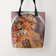 Tote Bags Alphonse Mucha The Flower