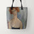 Tote Bags Amedeo Modigliani Red Headed Woman Wearing a Pendant