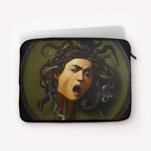 Laptop Sleeves Caravaggio Medusa