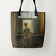 Tote Bags Caspar David Friedrich Woman at a Window