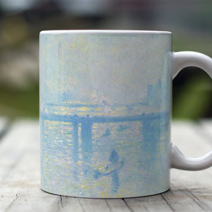 Ceramic Mugs Claude Monet Charing Cross Bridge