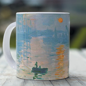 Ceramic Mugs Claude Monet Impression Sunrise
