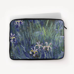 Laptop Sleeves Claude Monet Irises