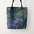Tote Bags Claude Monet Irises