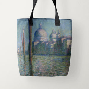 Tote Bags Claude Monet Le Grand Canal