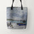 Tote Bags Claude Monet The Beach At Sainte Adresse