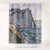 Shower Curtains Claude Monet The Cliff of Aval, Etretat