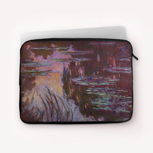 Laptop Sleeves Claude Monet Water-Lilies, Setting Sun