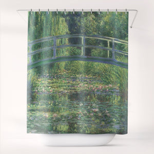 Shower Curtains Claude Monet Waterlily Pond