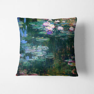 White and Purple Water Lilies