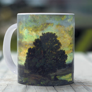 Ceramic Mugs Diaz Narcisse Virgilio Common with Stormy Sunset