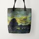 Tote Bags Diaz Narcisse Virgilio Common with Stormy Sunset