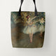 Tote Bags Edgar Degas Two Dancers on Stage
