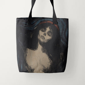 Tote Bags Edvard Munch Madonna