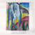 Shower Curtains Franz Marc Blue Horse I