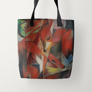 Tote Bags Franz Marc The Foxes