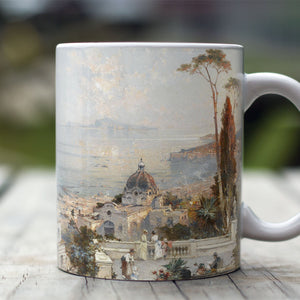 Ceramic Mugs Franz Unterberger The View from the Balcony