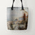 Tote Bags Franz Unterberger The View from the Balcony