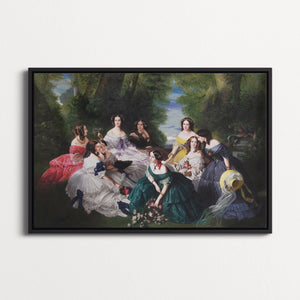The Empress Eugenie Surrounded by her Ladies in Waiting
