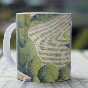 Ceramic Mugs Grant Wood Young Corn