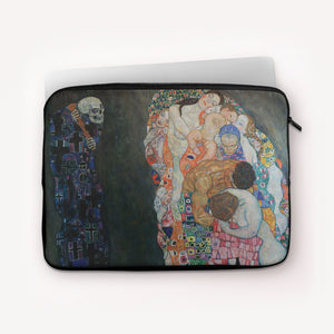 Laptop Sleeves Gustav Klimt Death and Life