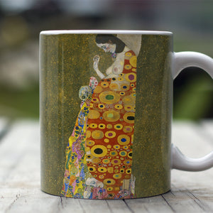 Ceramic Mugs Gustav Klimt Hope II