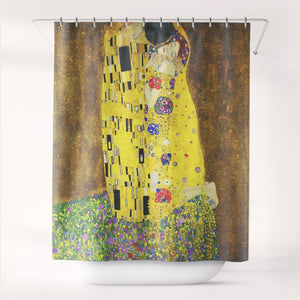 Shower Curtains Gustav Klimt The Kiss