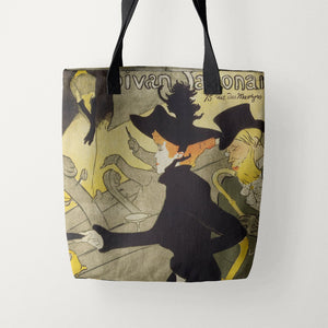 Tote Bags Henri de Toulouse-Lautrec Divan Japonais