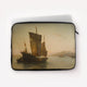 Laptop Sleeves Henri Zuber Chinese Boat at the Bay of Ding Hae