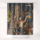 Shower Curtains Hieronymus Bosch The Garden of Earthly Delights right piece