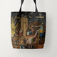 Tote Bags Hieronymus Bosch The Garden of Earthly Delights right piece