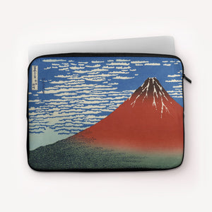 Laptop Sleeves Hokusai South Wind, Clear Sky