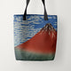 Tote Bags Hokusai South Wind, Clear Sky