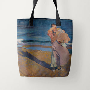 Tote Bags Joaquin Sorolla Fisherwomen with Her Son