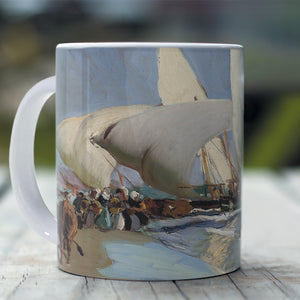 Ceramic Mugs Joaquin Sorolla La Playa de Valencia