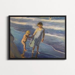 Valencia, Two Children on a Beach