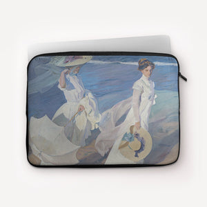 Laptop Sleeves Joaquin Sorolla Walk on the Beach