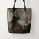 Tote Bags Johannes Vermeer Officer and Laughing Girl