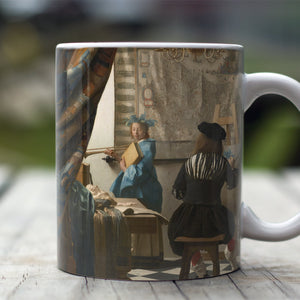 Ceramic Mugs Johannes Vermeer The Art of Painting