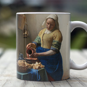 Ceramic Mugs Johannes Vermeer The Milkmaid